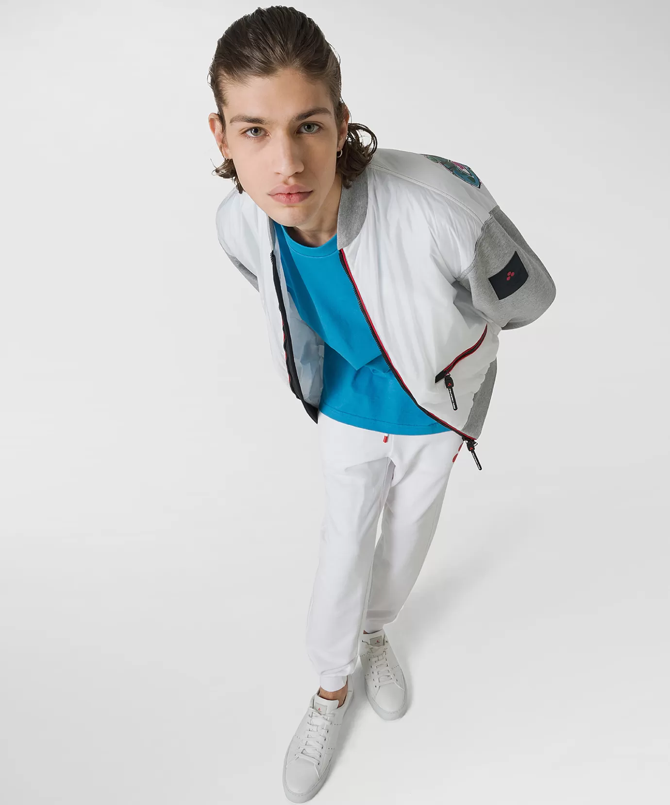 Clearance Peuterey Adulal Yg Bmat Papyrus -Light Melange Grey