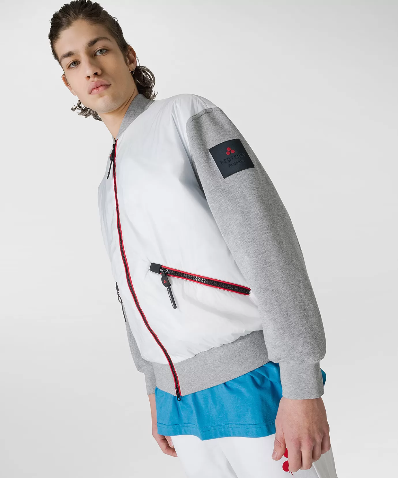 Clearance Peuterey Adulal Yg Bmat Papyrus -Light Melange Grey