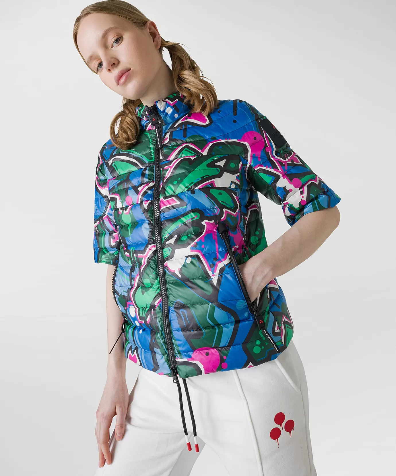 Discount Peuterey Ailea Yg Print Dark Blue