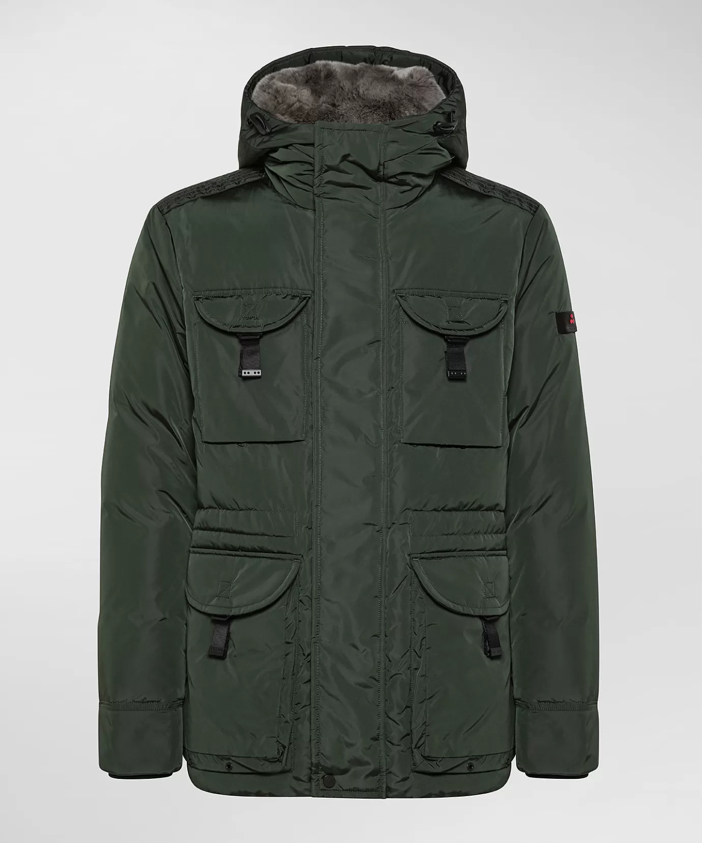 Sale Peuterey Aiptek Nbe 03 Fur Forest Green