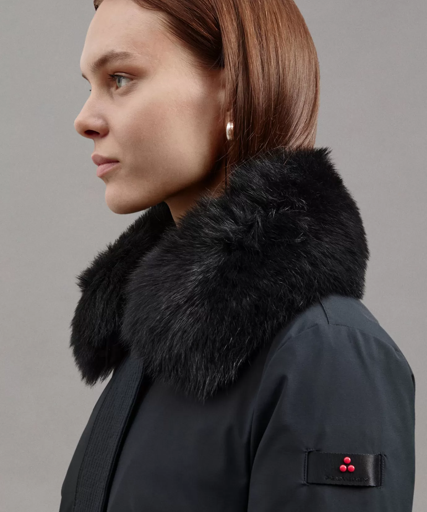 Best Sale Peuterey Desmot Kl Fur Black