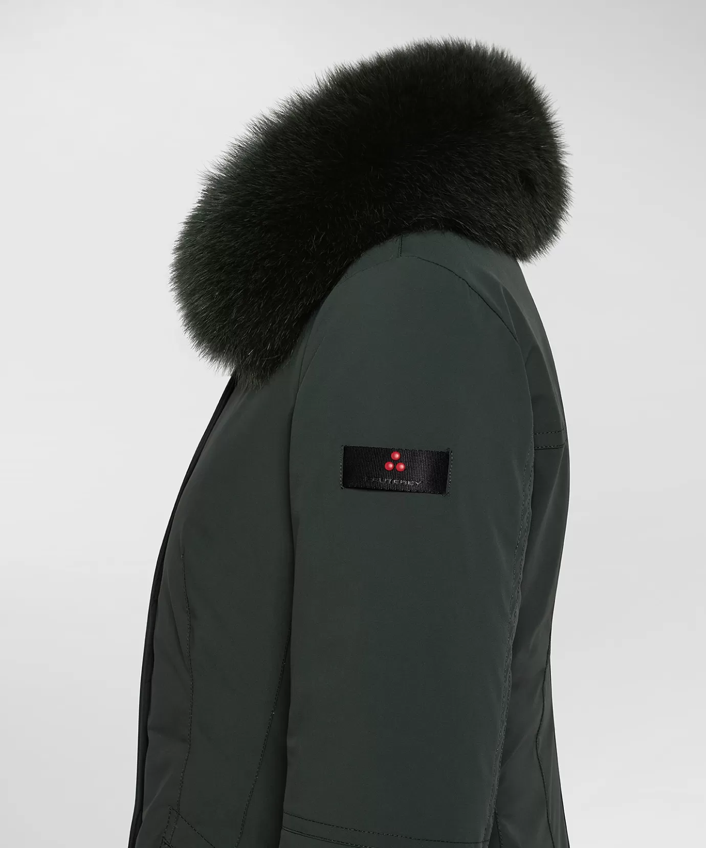 Sale Peuterey Desmot Kl Fur Forest Green