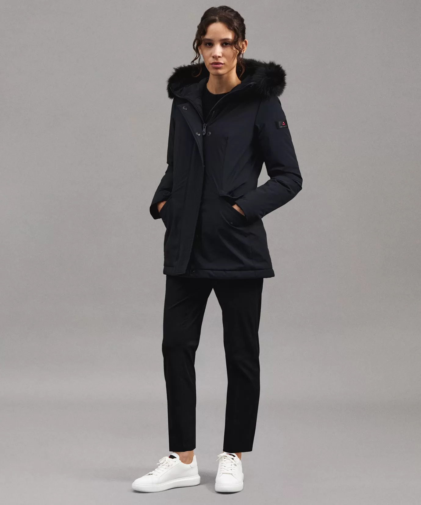 Discount Peuterey Donnet Kl Fur Black