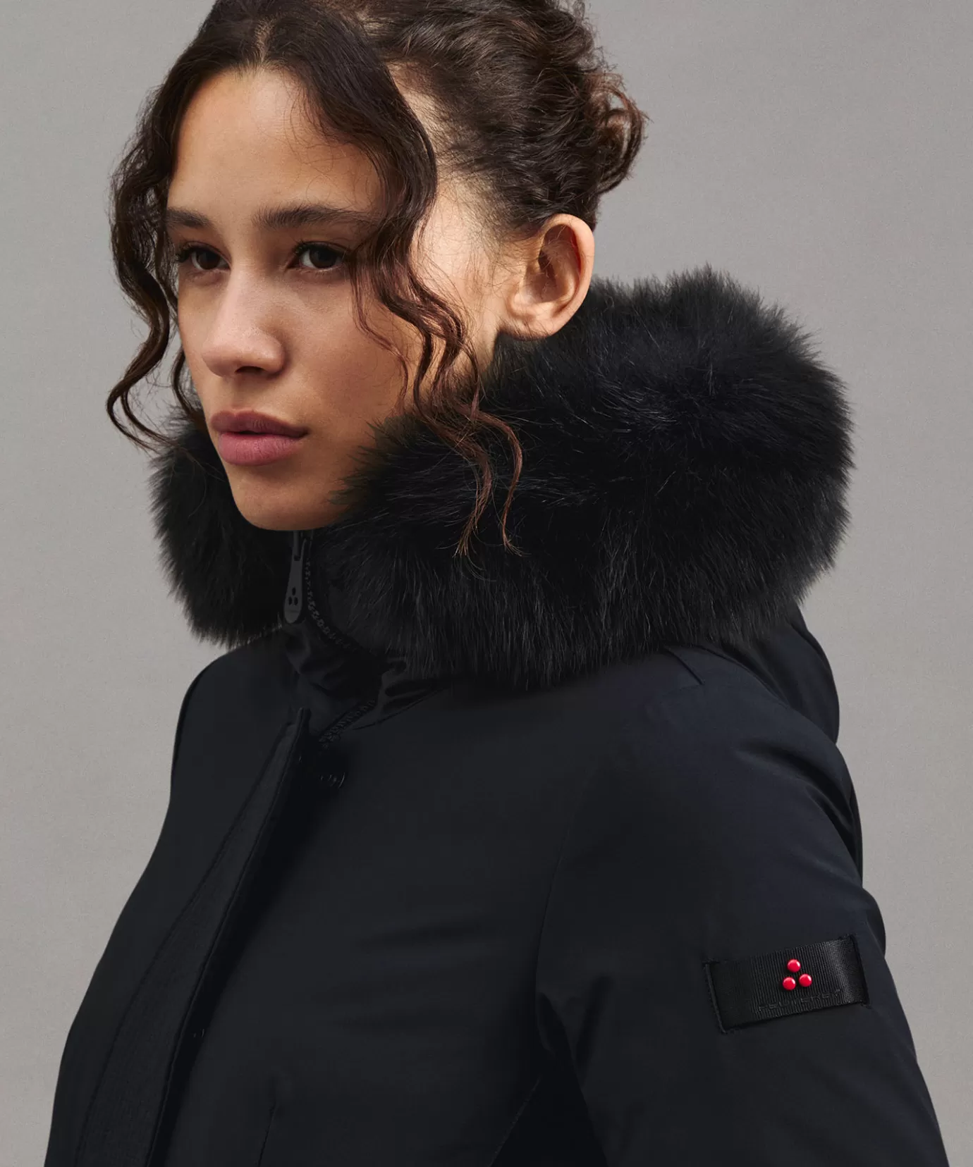 Discount Peuterey Donnet Kl Fur Black