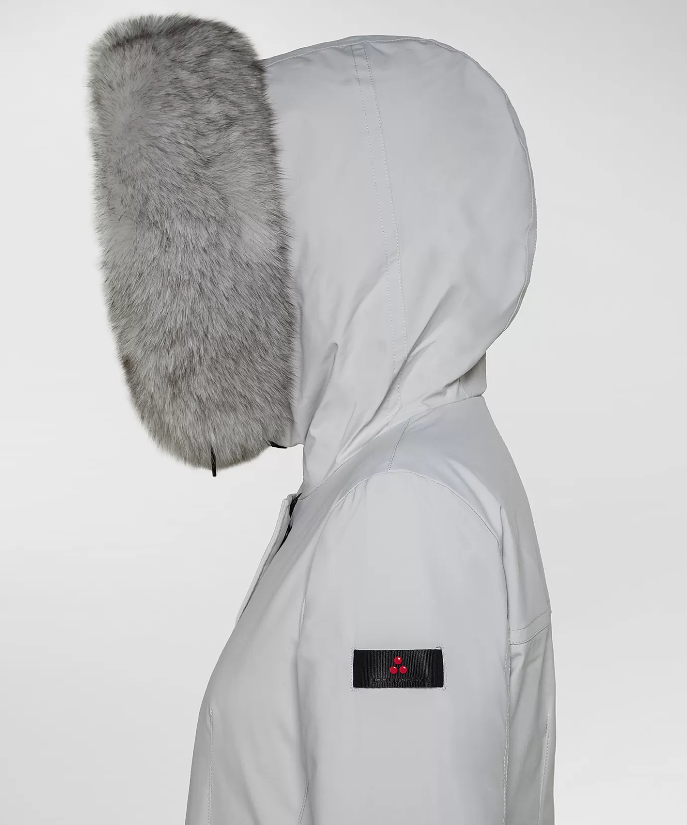 Outlet Peuterey Donnet Kl Fur Ice Grey