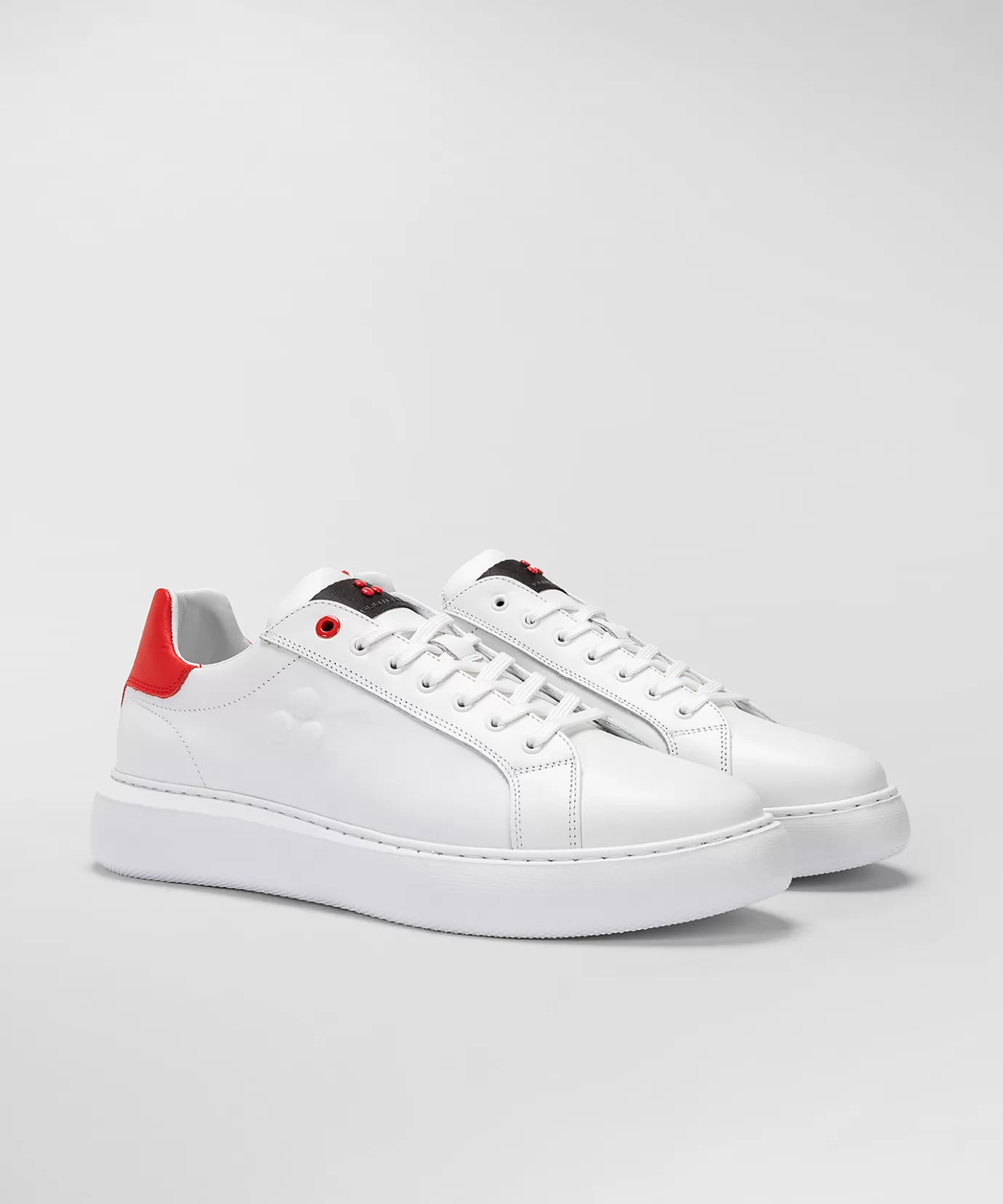 Discount Peuterey Helica 02 White - Vivid Red