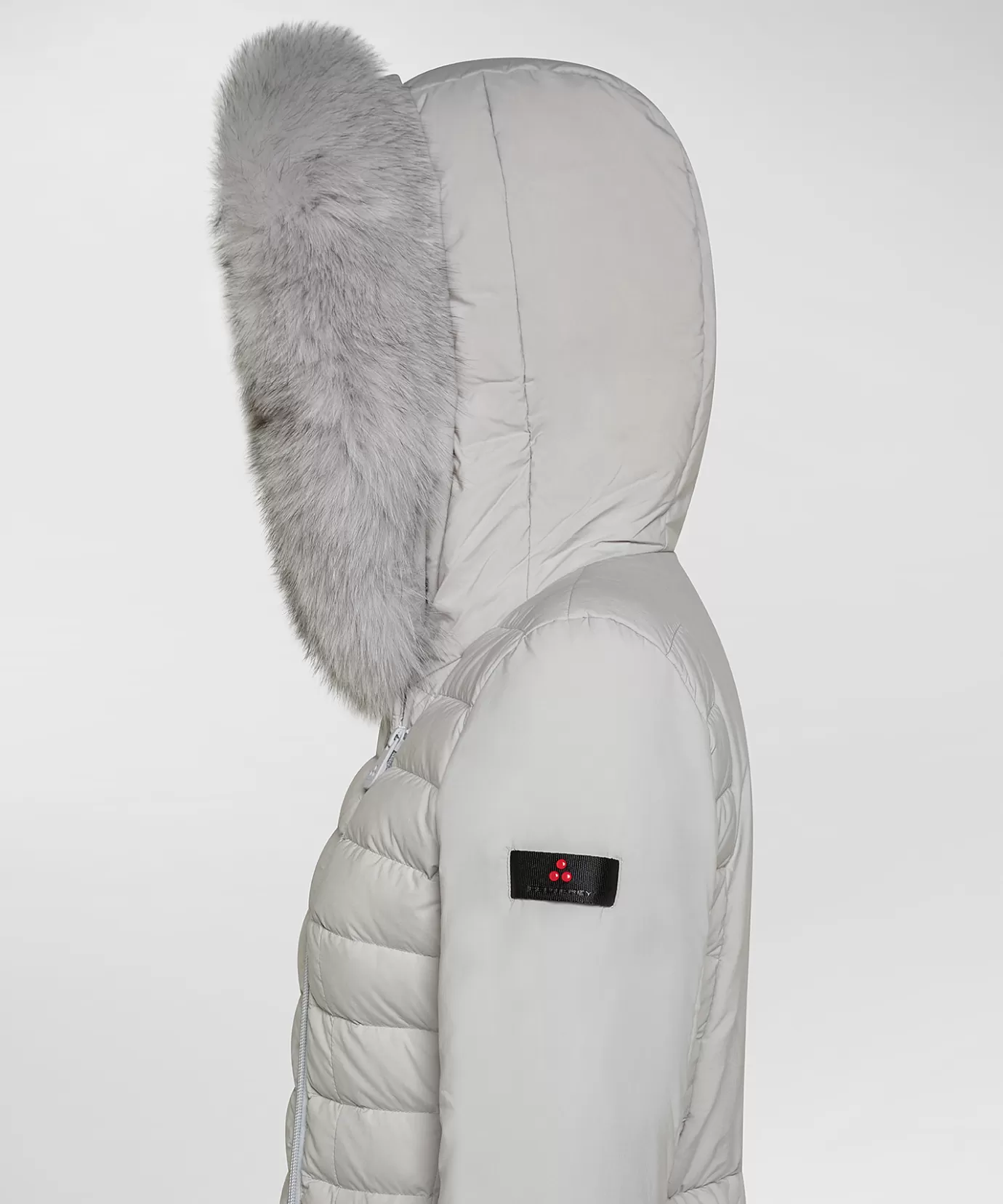 Hot Peuterey Seriola Ml 04 Fur Ice Grey