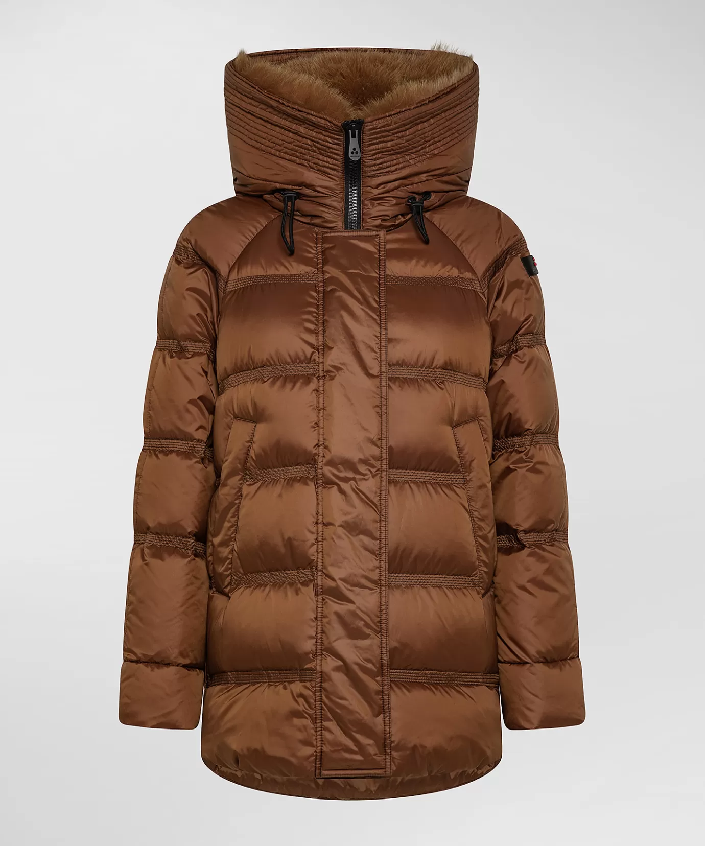 Outlet Peuterey Takan Mq 02 Fur Monk Brown