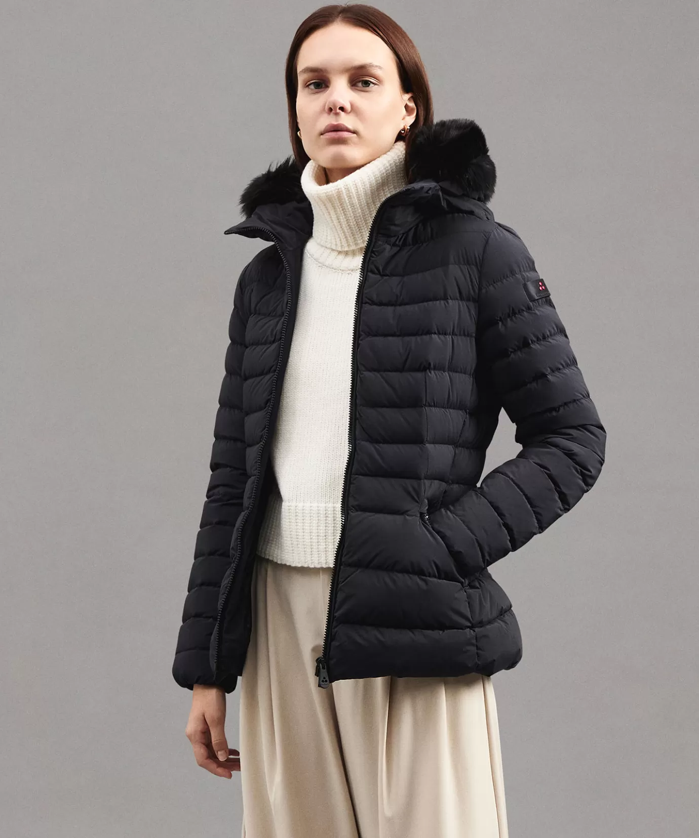 Clearance Peuterey Turmalet Ml 05 Fur Crow
